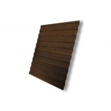 ГРАНД ЛАЙН Профнастил С8А 0,45 Print Elite Chestnut Wood