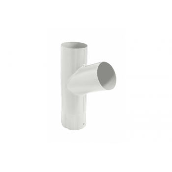 ГРАНД ЛАЙН Тройник трубы Grand Line,100 мм RAL 9003 сигнальный белый ГРАНД ЛАЙН Тройник трубы Grand Line,100 мм RAL 9003 сигнальный белый
