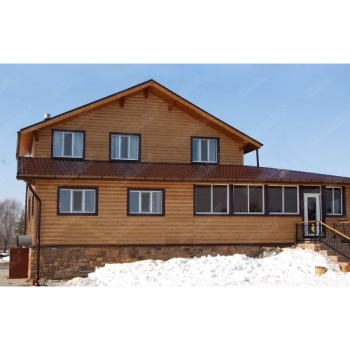 ГРАНД ЛАЙН Труба круглая Grand Line 90 мм 3 м RAL 8017 шоколад